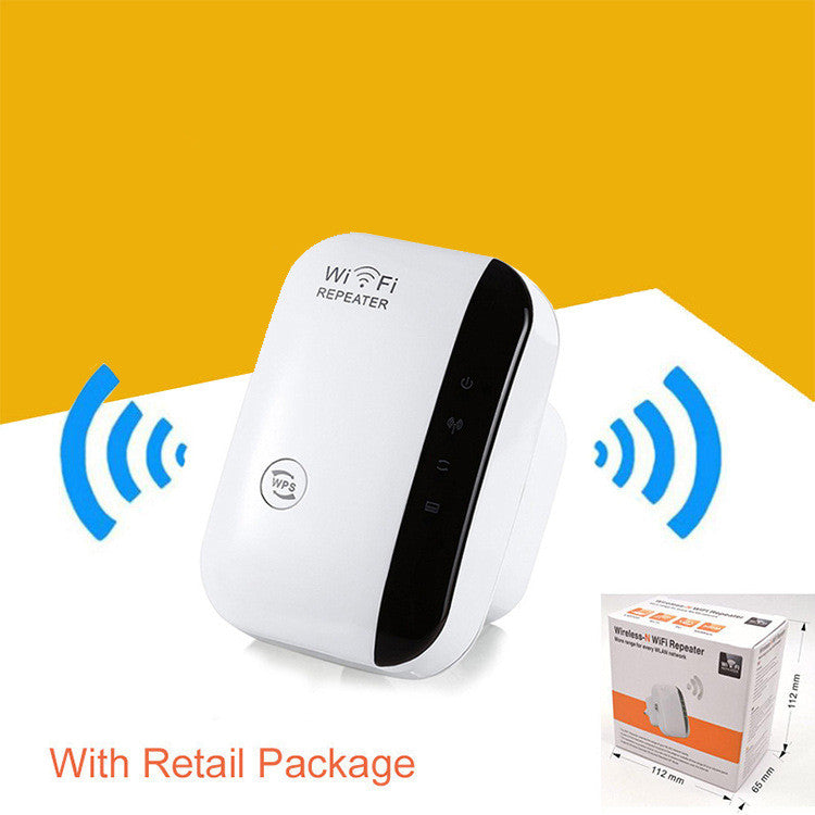 WiFi Range Extender & Signal Booster | 300Mbps, Plug & Play, Dual Mode