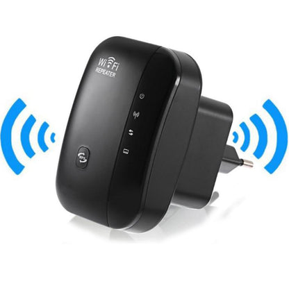 WiFi Range Extender & Signal Booster | 300Mbps, Plug & Play, Dual Mode