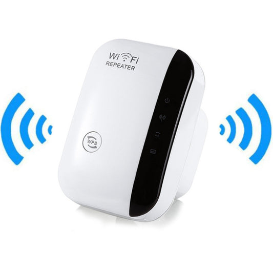 WiFi Range Extender & Signal Booster | 300Mbps, Plug & Play, Dual Mode