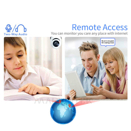 360° WiFi Security Camera | Auto-Tracking, 1080P HD, Remote View