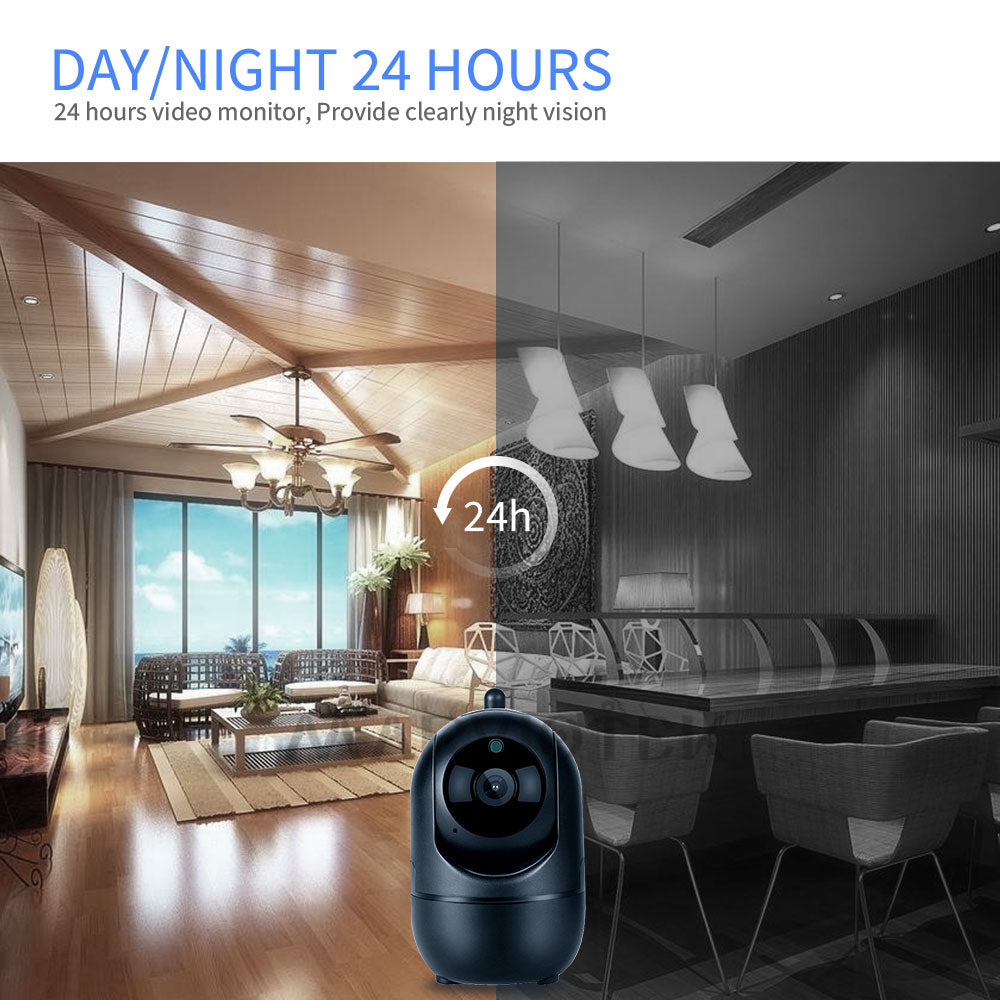 360° WiFi Security Camera | Auto-Tracking, 1080P HD, Remote View