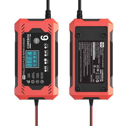 12V 6A Smart Battery Charger | AGM & Start-Stop Compatible