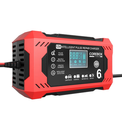 12V 6A Smart Battery Charger | AGM & Start-Stop Compatible