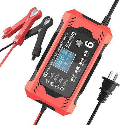 12V 6A Smart Battery Charger | AGM & Start-Stop Compatible